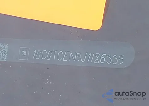 2018 Chevrolet Colorado Lt z USA, uszkodzony, nr VIN 1GCGTCEN5J1186335